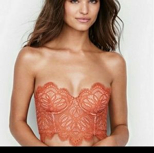 Victorias Secret Dark Coral Bra